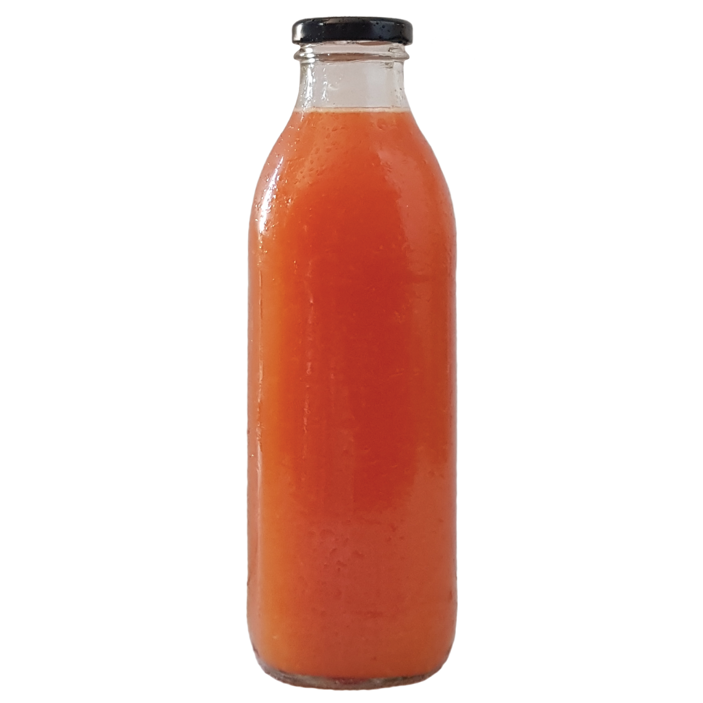 Glass bottle of Passionfruit Halo