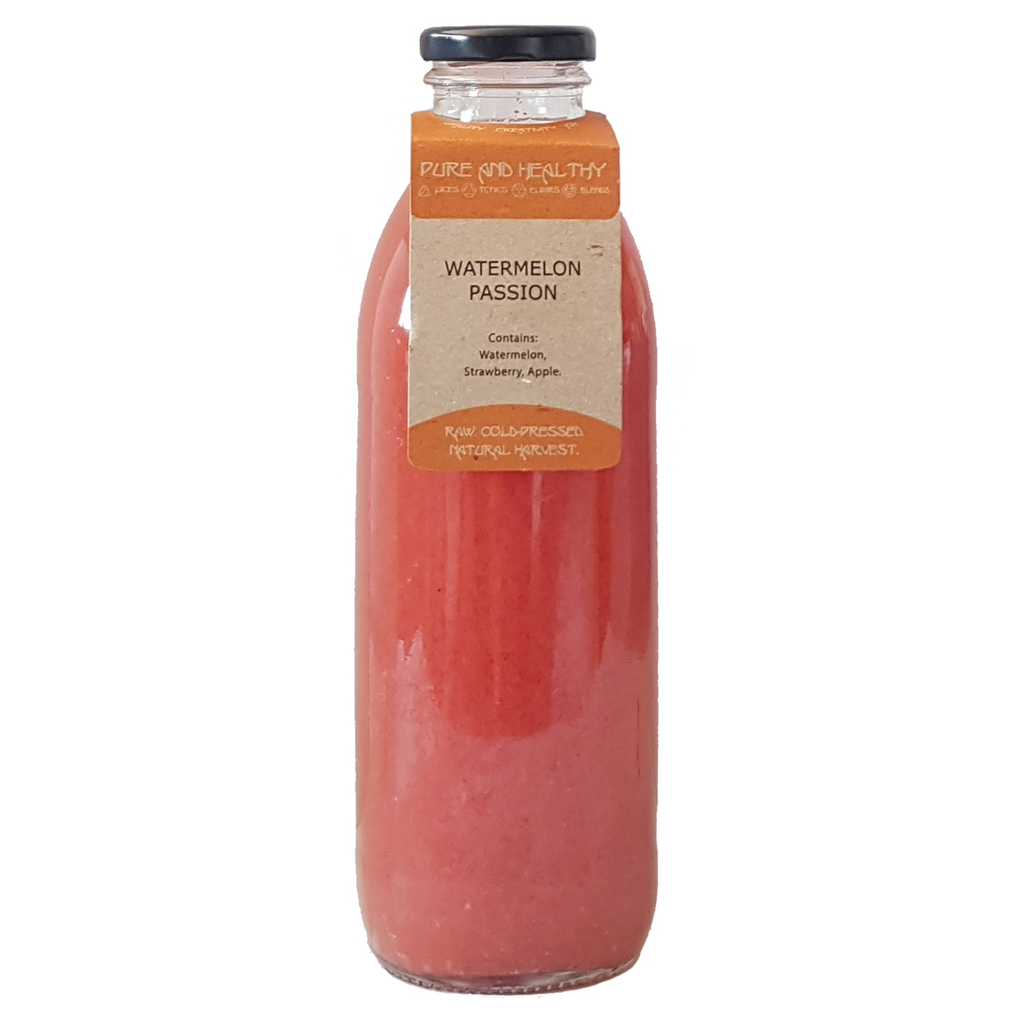 Glass bottle of Watermelon Passion