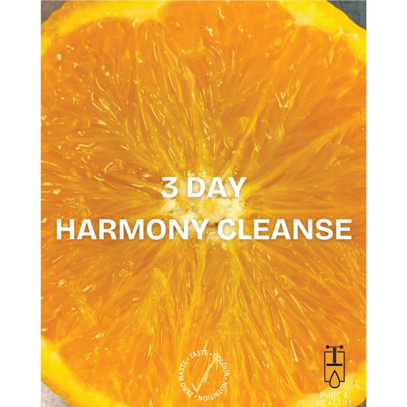 3 Day Juice Cleanse. Close-up of cut juicy orange.
